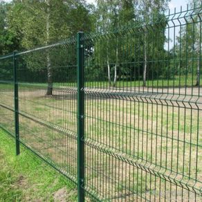 Industrial V Mesh Fencing / Twin Wire Fencing / Do