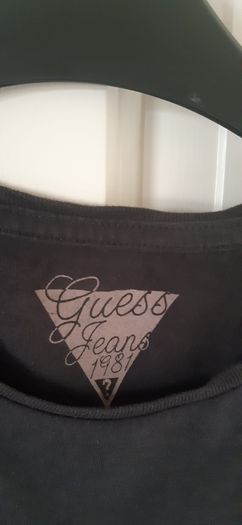 Black Guess sequined Tee Shirt age 14