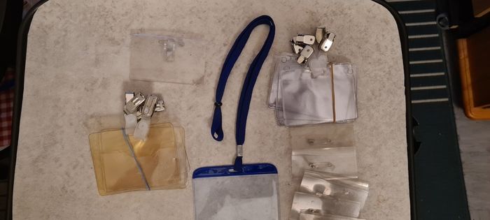 A Large Selection of Name Badge Holders