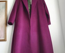 Lennon & Courtney Wool Blend Coat Size Medium