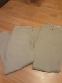 Jeans (2)/Two Pair of Canvas Jeans at 8.00euro Each or Both for 12.00euro .. Size: 38" x 30" and 38" x 32"