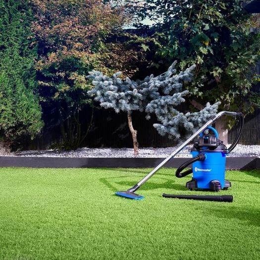 WD18 AG+ Garden & Artificial Grass Vacuum Cleaner with Detachable Handheld Garden Leaf Blower. Outdoor Wet & Dry Vacuum for Astroturf, Patios, Decking and Outdoor Areas. 1500W, 18 Litre