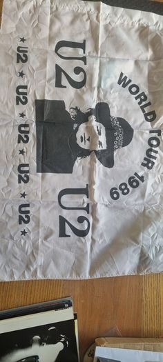 U2 Rare Banner and head bands