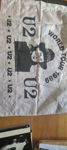 U2 Rare Banner and head bands