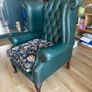 Chesterfield High Back Wing Chair Image 3