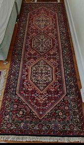 Stunning Persian Bidjar Rug and Runner Hand Knotted Rug Carpet