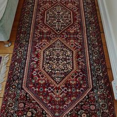 Stunning Persian Bidjar Rug and Runner Hand Knotted Rug Carpet