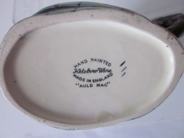 Kelsboro Ware England Hand Painted  Toby Jug Auld Mac