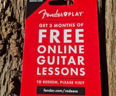 Fender Play 3 Month Subscription Prepaid Card