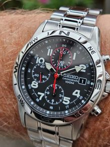 Watch Seiko Military Chronograph