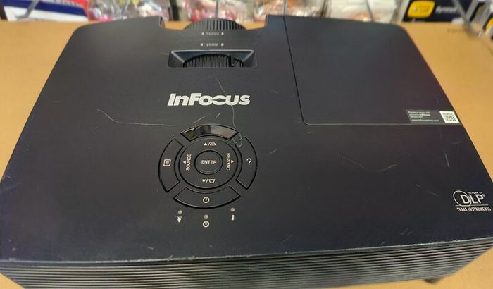 Infocus In116v Wxga 3500 Ansi Lumens Hdmi 1080p Hd 3d Dlp Projector (lamp Hour: 3176)