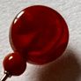 Genuine  Natural Amber Hat Pin  Baltic Amber Stick pin  End Millinery Accessory Image 4