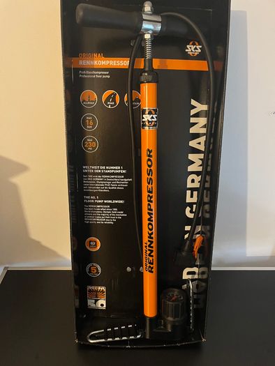 Professional Multivalve floor pump SKS RENNKOMPRESSOR