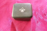 Silver vintage boy scouts thank you badge