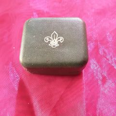 Silver vintage boy scouts thank you badge