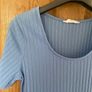 Blue vest dress Image 3
