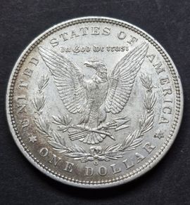 USA 1880 O Silver Morgan 1 Dollar Coin