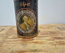 Rare Vintage John Courage Strong Pale Ale Beer Can Table Lighter