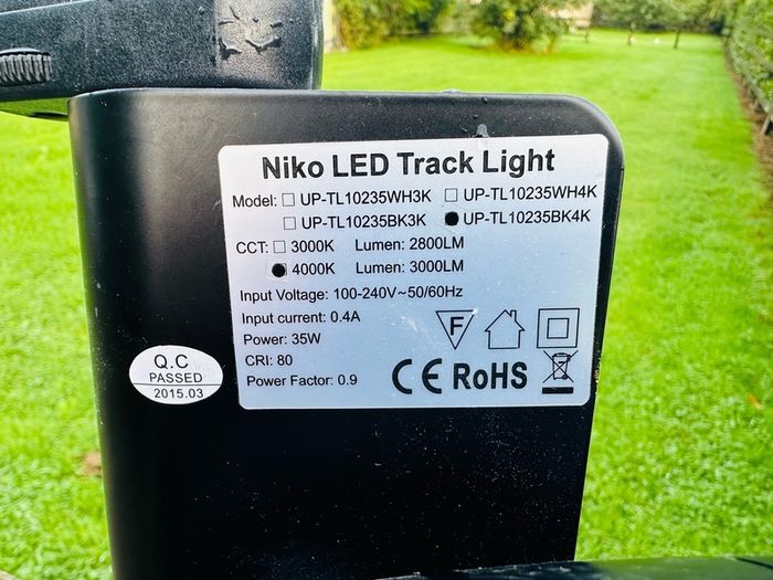 Prelux Nico Led Track Lights Job Lot Clearance - 55 Lights With 25 Rails