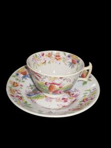 Late 18th century Cup and saucer