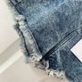 BMWT Bershka High Waist denim shorts Image 4
