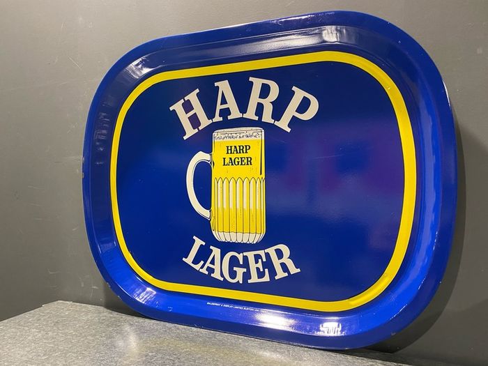 70s Harp Beer Tray