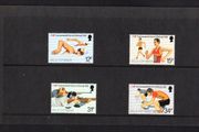 1986 Isle of Man Commonwealth Games Edinburgh Commemorative Stamp Presentation Pack