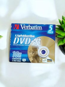 Verbatim 5-Pack Lightscribe DVD+R 16x Certified RW