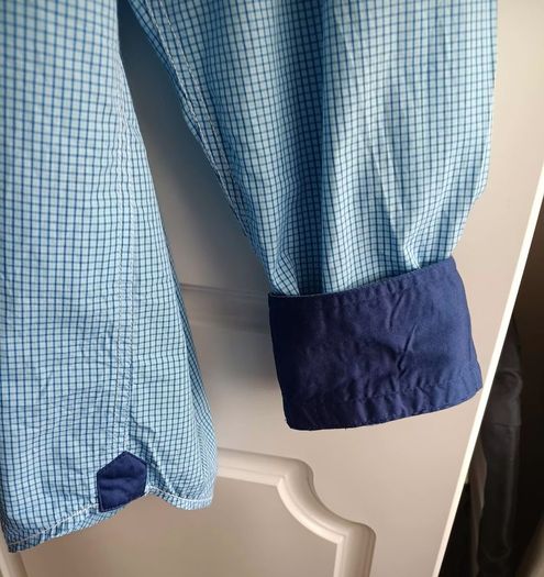 Marco Capelli Firenze Blue Check Shirt