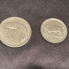 1993 set 10p and 5p coins
