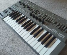 Roland SH-101 (serviced and modded) analog monosynth