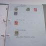 A collection of Belgian stamps on pages in binder (1893-1998) Image 3