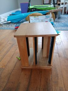 cd holder rotating