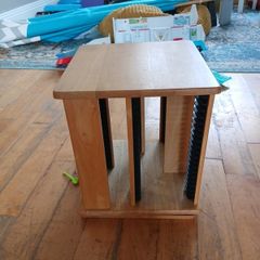 cd holder rotating