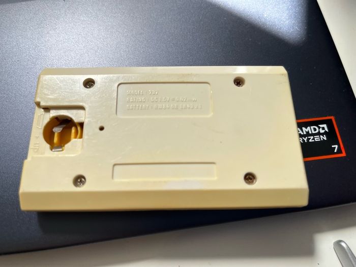 Vintage LCD game "Alien" working