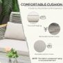4 Piece Patio Wicker Sofa Set (LIMITED STOCK) Image 4