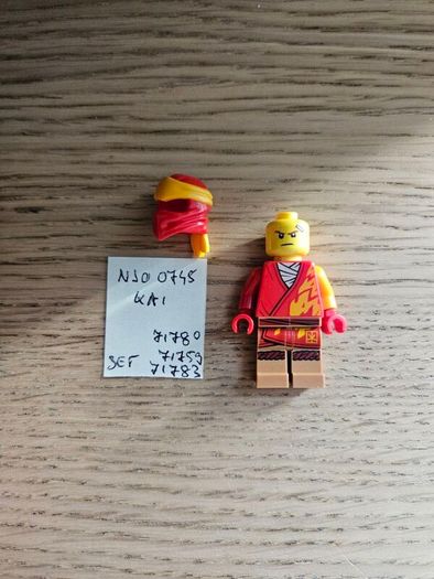 lego njo0745 kai, set 71780, 71759, 71783
