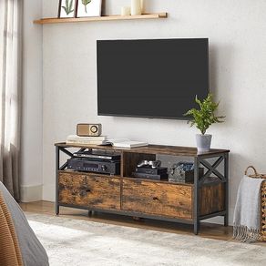 New TV Unit Display With 2 Drawers - FREE P&P