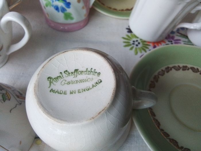 Odd Coffee Cups + Saucers
