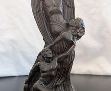 Royal Tara Children of Lir CR302 Irish Bronze Collection with Paint Splatter