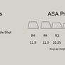 Akko Black&Cyan 197 ASA PBT Keycap Set ISO+ANSI Image 9
