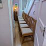 Set Of Six Contemporary Pine Dining Chairs Image 2
