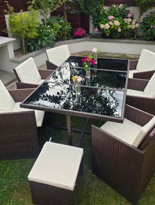 8 seater garden furniture