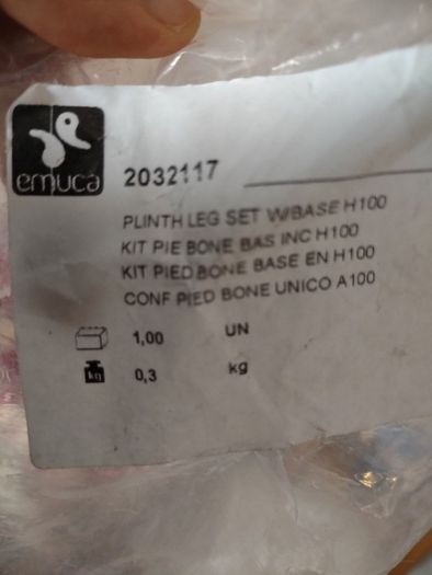 dyi plinth leg set with screws and base Free viewing