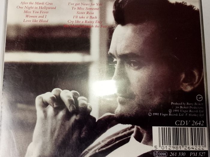 Feargal Sharkey - Songs From The Mardi Gras CD (1991) Pop Rock Soul EX+