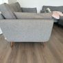 Zinc DFS Sofa Set (3 Seater + Cuddler) Image 3