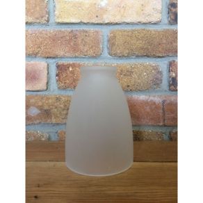 Bell Shaped Pendant Sconce Lamp Shade  Frosted Glass