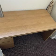 Large wooden desk for sale (roughly 40cm x 1.30m)