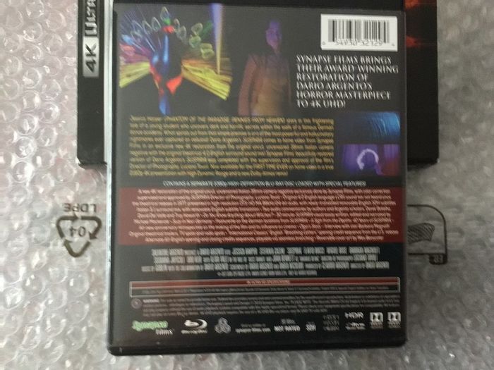 Suspiria 4K American Import Region Free