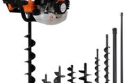 Auger Ground Drill Set Steel